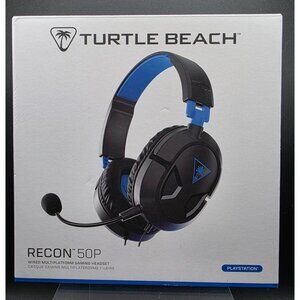 Turtle Beach Recon 50P Wired Multiplatform Gaming Headset With Microphone For Pl